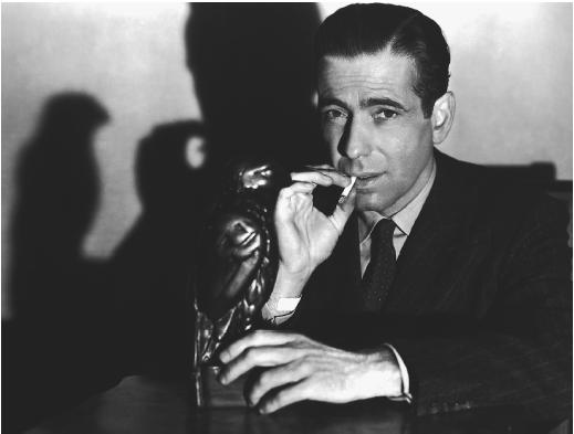 Humphrey Bogart as Philip Marlowe