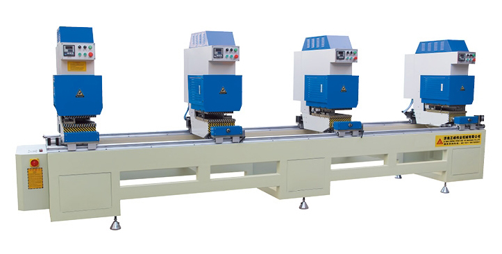 Four-head fully seamless welding machine