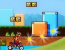 バイクに乗ったマリオのジャンプアクションゲーム マリオスピードバイク