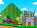 戦車に乗ったマリオで敵を倒すゲーム マリオタンクアドベンチャー 2