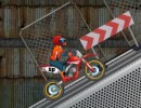 トリックを決めながら進むモトクロスバイクゲーム エクストリームモトXチャレンジ