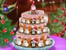 ケーキデコレーションゲーム キュートクリスマスケーキ
