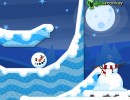 雪だるまの頭を元に戻してあげるパズルゲーム ロリーポリースノーマン