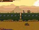 列車の上で敵と戦うガンアクションゲーム シビアロード
