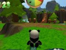 フルーツを集めていくパンダの3Dアクションゲーム パンダ プレイグラウンド