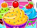 料理ゲーム デリシャス クリーミーカップケーキ