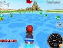 ジェットスキーに乗ったマリオのレースゲーム マリオ ジェットスキーレース