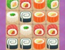 同じ種類のお寿司を繋いで消していくパズルゲーム スモースシパズル