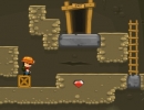 洞窟の中の宝石をゲットしていくアクションパズルゲーム ショットファイヤー