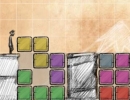 ブロックを設置して人を誘導するパズルゲーム チート デス
