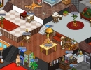 コインを回収して建物を領地を広げていく放置系ゲーム Habbo Clicker