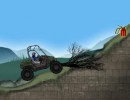 4WDで障害物を越えていく車バランスゲーム Hill Madness