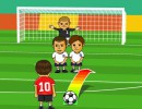 フリーキックでゴールを狙うサッカーゲーム フリースタイルキック