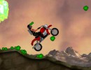 爆発するコースを進むバイクゲーム KCA Rush