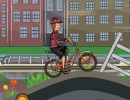 自転車バランスゲーム バイキング イン アムステルダム