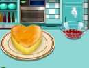 プリンケーキを作る料理ゲーム