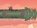 空を飛ぶヘビを倒していくアクションゲーム Sky Serpents