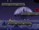 青いコインを回収していくマリオアクションゲーム マリオスペースエイジ 2