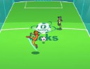 マウスで遊ぶシンプルなサッカーゲーム One on One soccer