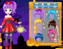 着せ替えメイクゲーム ハッピーハロウィンドレス