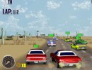 アメリカの市街地を横断するカーレーシングゲーム V8マッスルカーズ
