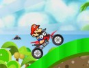 マリオのバイクゲーム マリオビーチバイク