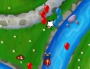 風船を割っていくシューティングゲーム Bloons Super Monkey