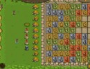 パズルを消して敵を倒す防衛シミュレーションゲーム クリックバトル