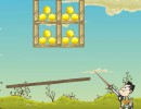 鳥の巣にあるコインをゲットするパズルゲーム トミーvsバーズ