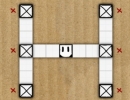 箱を指定の位置へ置いていく倉庫番風パズルゲーム Cutout