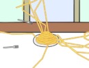 パスタを動かしてフォークに当てていくゲーム SUPERGHETTI