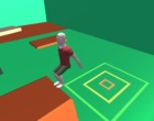 バク転をして綺麗に着地していくゲーム クレイジー フリップス 3D