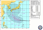 台風6号