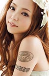 安室奈美恵タトゥー