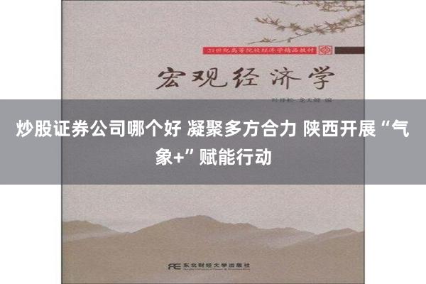 炒股证券公司哪个好 凝聚多方合力 陕西开展“气象+”赋能行动