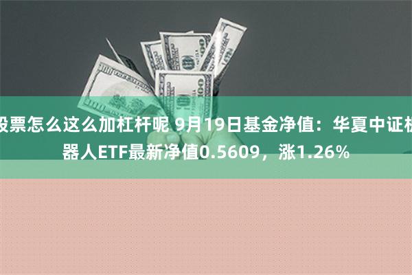 股票怎么这么加杠杆呢 9月19日基金净值：华夏中证机器人ETF最新净值0.5609，涨1.26%