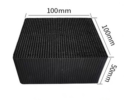 50mm*100mm蜂窝活性炭