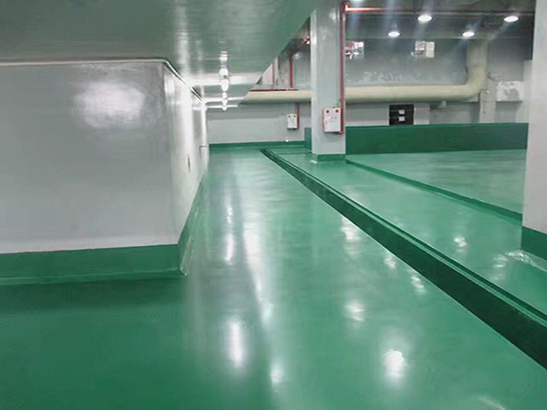 Epoxy self-leveling