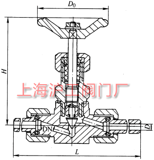 J21HJ21W  PN25 PN40 ƽֹμṹߴʾͼ