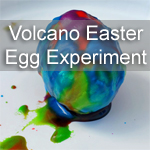 Volcano Easter Egg Experiment