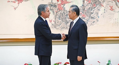 Wang Yi incontra Antony Blinken a New York