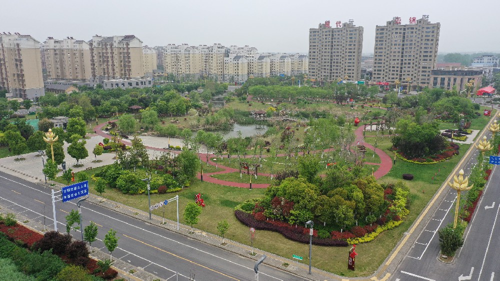 湖西城市中央公園(揚州市文明工地)