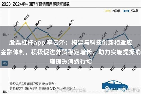 股票杠杆app 李云泽：构建与科技创新相适应的科技金融体制，积极促进外贸稳定增长，助力实施提振消费行动