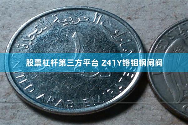 股票杠杆第三方平台 Z41Y铬钼钢闸阀