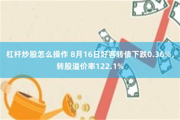 杠杆炒股怎么操作 8月16日好客转债下跌0.36%，转股溢价率122.1%