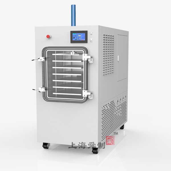 冷凍干燥機SZFD-50B(壓蓋型，硅油加熱，0.55㎡，雙倉前后倉)   