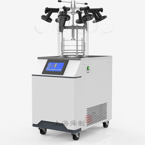 真空冷凍干燥機FD-12DG-80（多歧管掛廣口瓶壓蓋型，冷阱溫度-80℃，凍干面積0.075㎡）