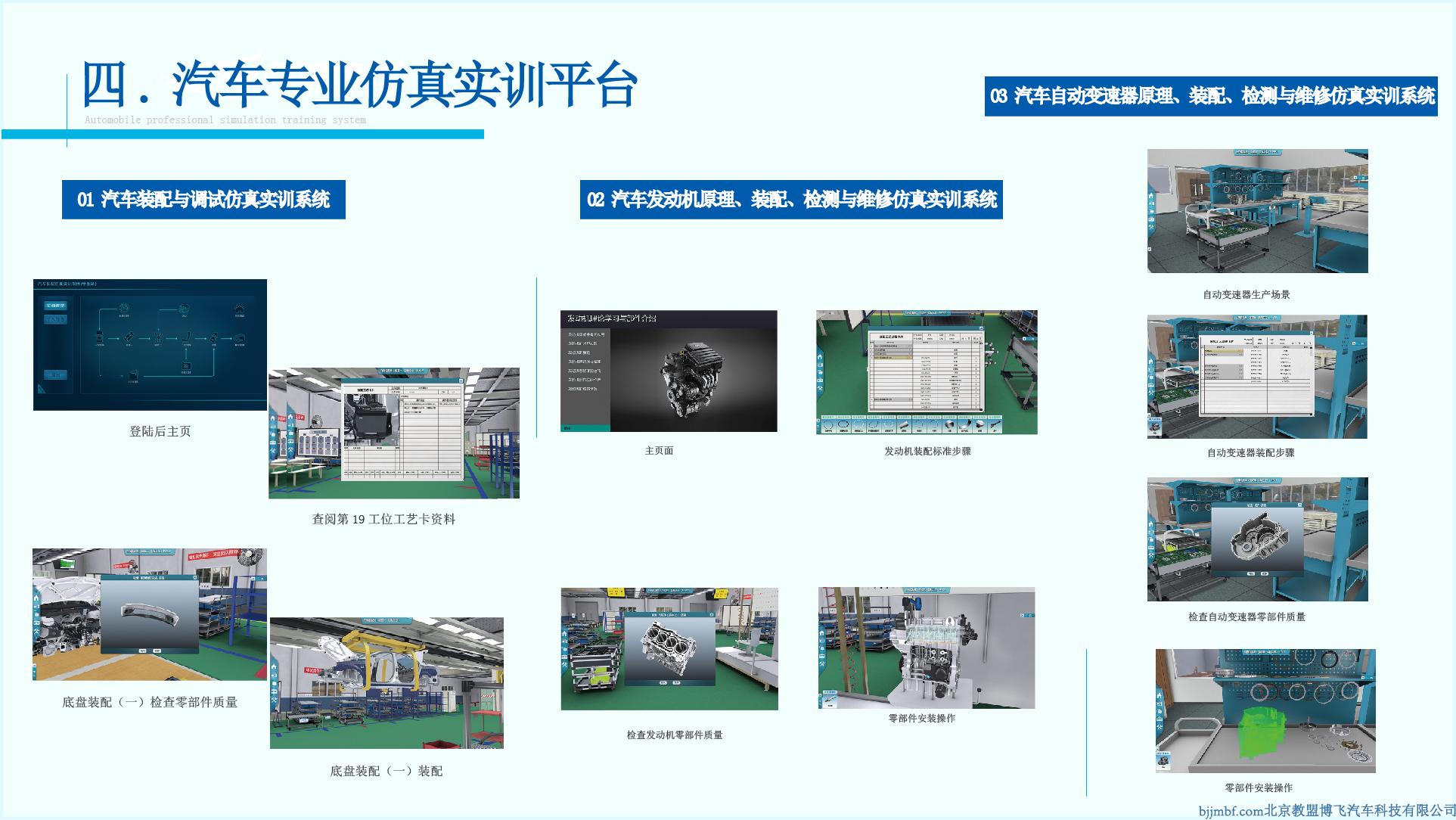 汽車專業仿真實訓平臺