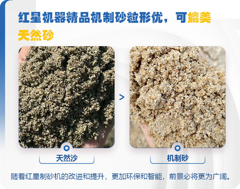 混凝土用河沙好還是機(jī)制砂好？骨料生產(chǎn)線工藝流程是什么？