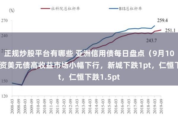 正规炒股平台有哪些 亚洲信用债每日盘点（9月10日）：中资美元债高收益市场小幅下行，新城下跌1pt，仁恒下跌1.5pt